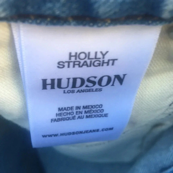 NEW**HUDSON
Holly High-Rise Straight Jeans - Picture 14 of 15